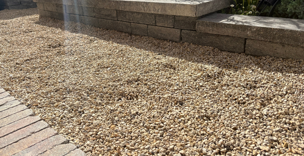 warm decorative stone for garden