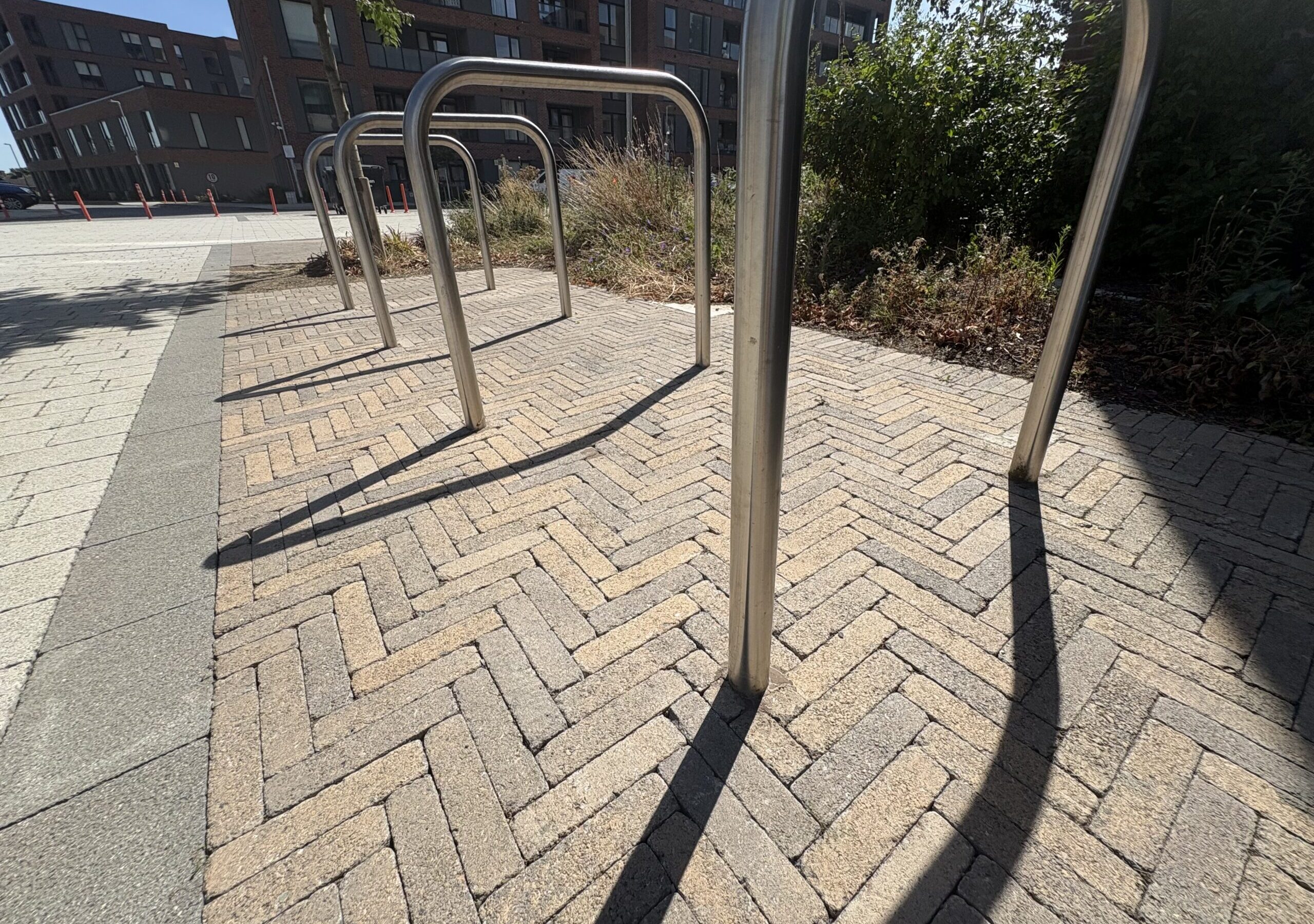 inish curragh gold bike rack in commercial premises