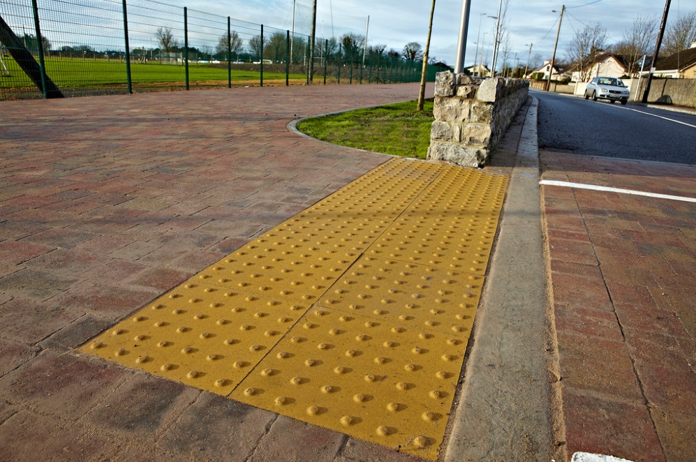 Tactile Paving blister crop