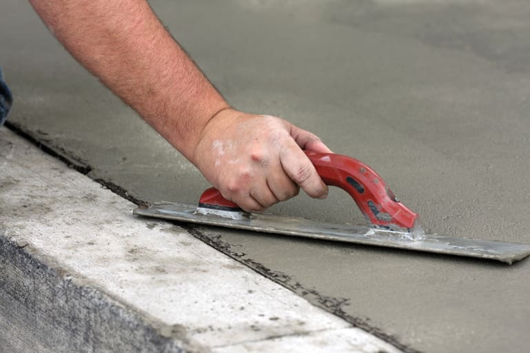 rapid setting concrete