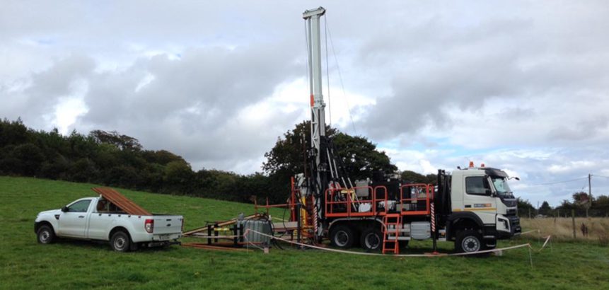 GSI drill rig