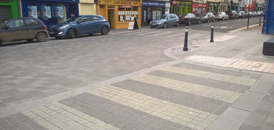 Dungarvan Town Centre  - Paving and Walling