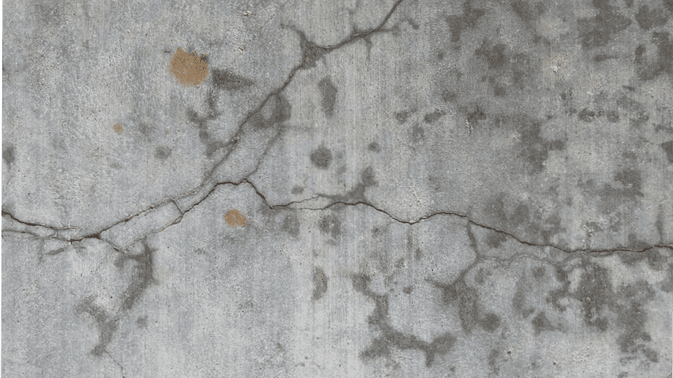 damaged concrete