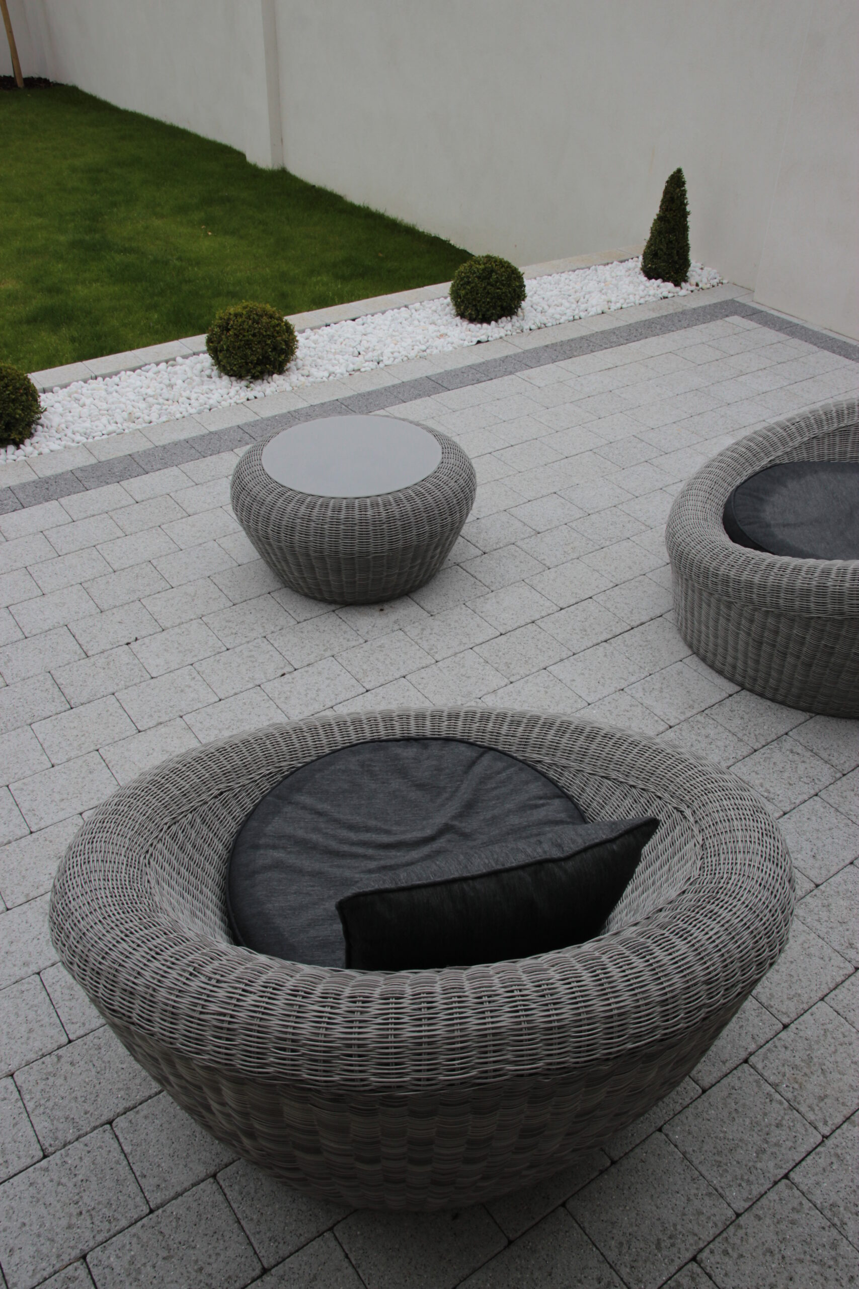 Newgrange Block in Silver Granite