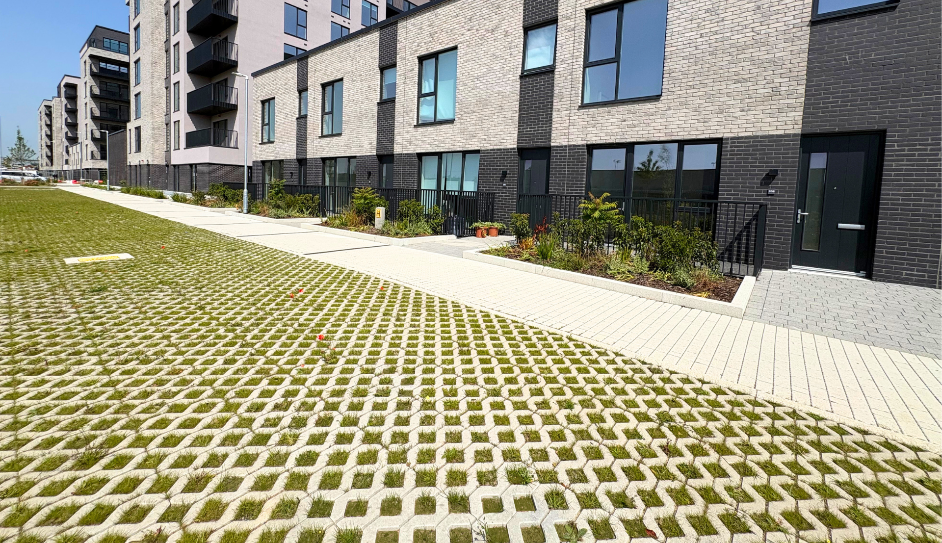 permeable climagrid paving